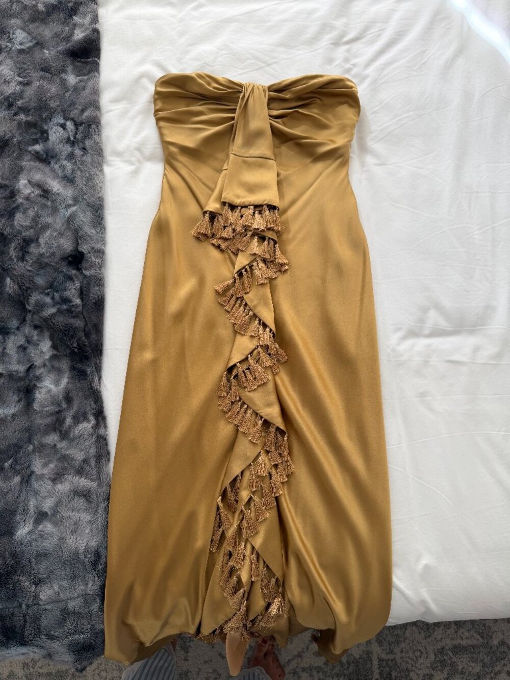 Cinq a Sept Elise Dress, Gold